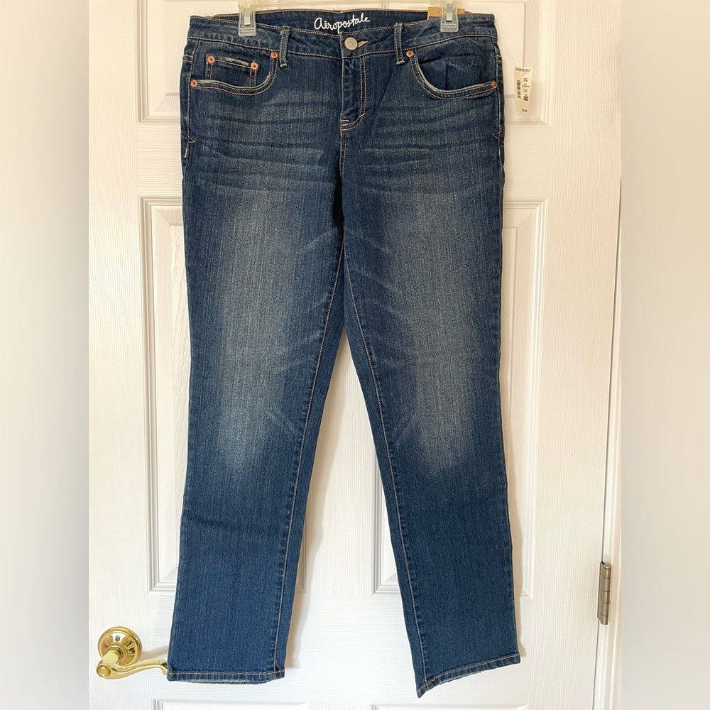 Aéropostale Dark Wash Skinny Jeans | Stretchy & Everyday Essential